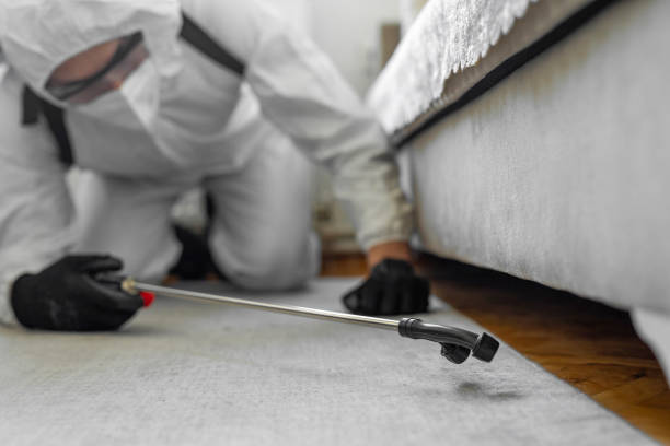 Professional Fumigation Services technician working in Linton, IN